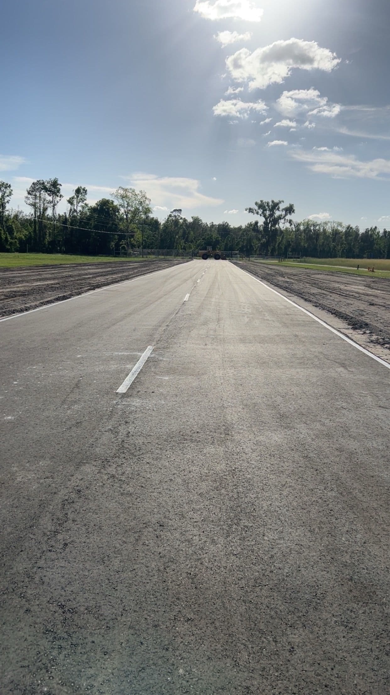 Private Drive Striping for Office Complex image