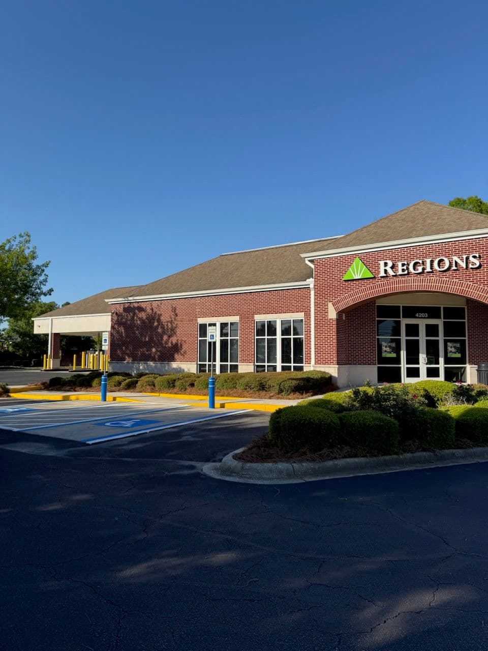Parking Lot Refresh for Regions Bank